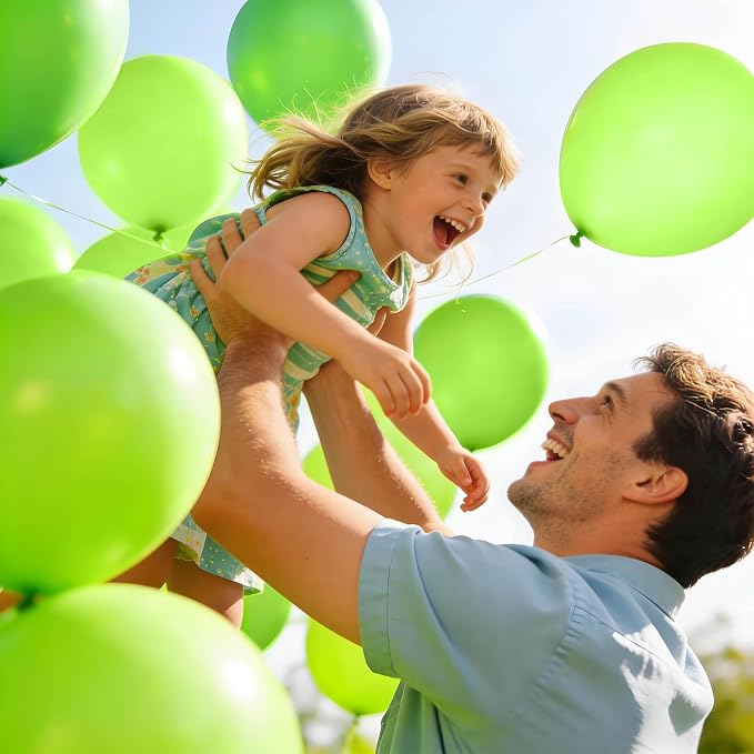 110pcs Green Balloon 12 inch - Image 5