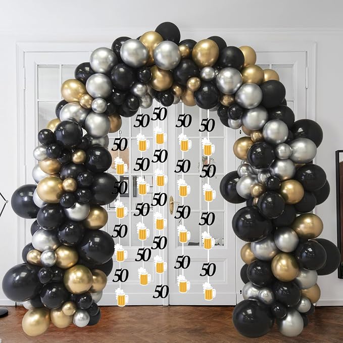 Beer Birthday Banner for Beer Party and Birthday Wedding Party Supplies - Image 4