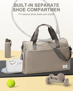 Gym Bag Womens,Travel Duffel Carry on Bag Sport Tote Bag Weekend Overnight Bag