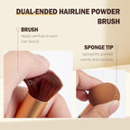 New Root Touch Up Hair Color,Hair Fibers for Thinning Hair,Cruelty Free Hairline Powder - Instantly Cover Touch Up, Hair Color Root Touch Up Powder, Hair Thickener for Women & Men (Dark Brown)