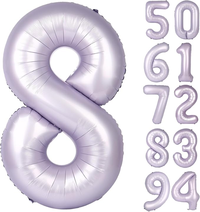 Light Purple 8 Balloon by IWERP