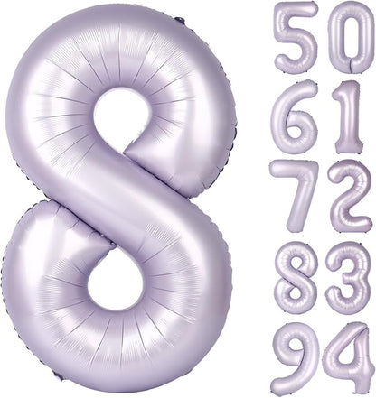 Light Purple 8 Balloon by IWERP