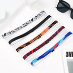 Headbands for Women, 5 PCS Unisex Sports Hair Band, Thin Hair Band Boys & Children, Elastic Headband Men's Sports Non-Slip Headbands, Thin Hair Bands for Football, Yoga, Running
