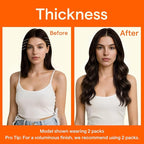 Full Shine Dark Brown Hair Extensions,4Pcs Seamless Clip in Hair Extensions Real Human Hair, PU Weft Remy Long Straight Hair Fill ins for Women Thickness, 20Inch 95g