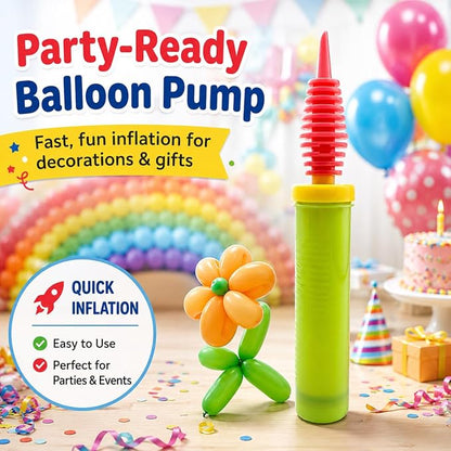 Balloon Pump Handheld Two-Way Dual Action, Air Pump Portable Manual Balloon - Image 7