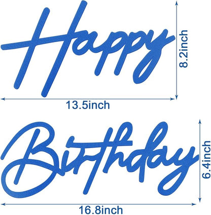 Happy Birthday Sign for Backdrop - Image 2