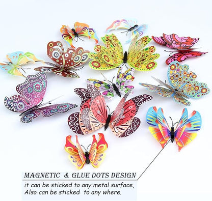 OPSEAM 3D Butterfly Wall Decor Butterfly Decorations Stickers - Image 3