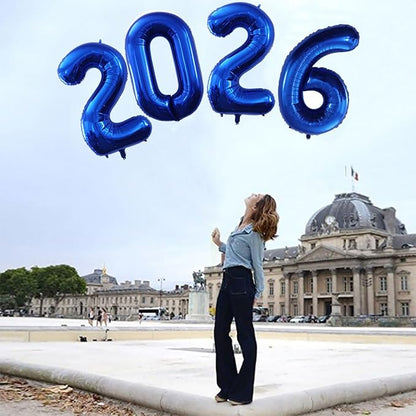 42 Inch 2026 Foil Number Balloons - Image 2