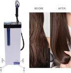 3 in 1 Hair Steamer, Salon Nano Steamer for Deep Conditioning, with Digital Touch Panel Rolling Base, for Hair Texture or Repair, Replenish nutrients, 1300w