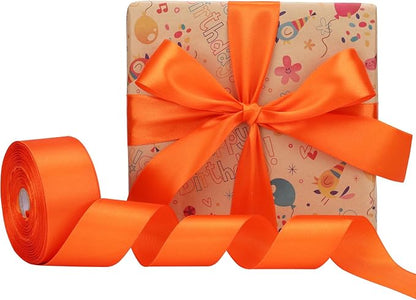 Nsilu Ribbon for Gift Wrapping 50 Yards Perfect Wedding Party Wreath Sewing DIY - Image 4