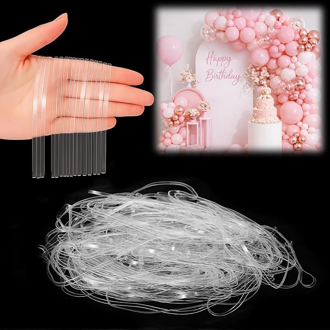 Eaasty 200 Pcs Clear Rubber Bands by Eaasty