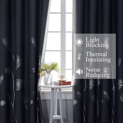 Gold and Grey Blackout Curtains - Image 6