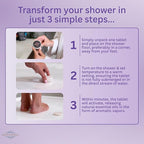 Shower Steamers 6 Pack - Aromatherapy Shower Bombs for Stress Relief - Spa Self Care Gift Set, Holiday Stocking Stuffers for Women & Men - Lavender
