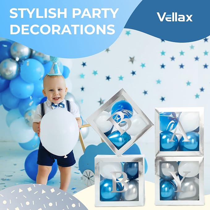44-Piece Baby Shower Decorations - Image 6