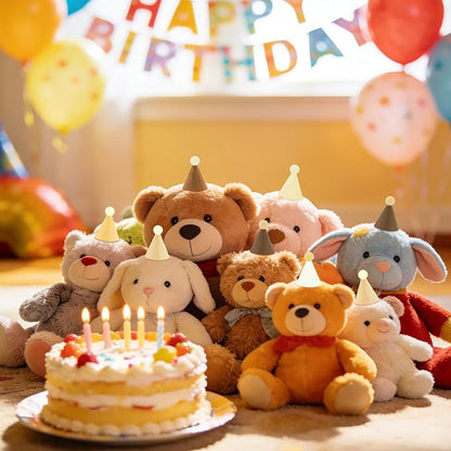 CANREVEL Mini Party Hats for Stuffed Animals Headwear, Birthday Hats - Image 6