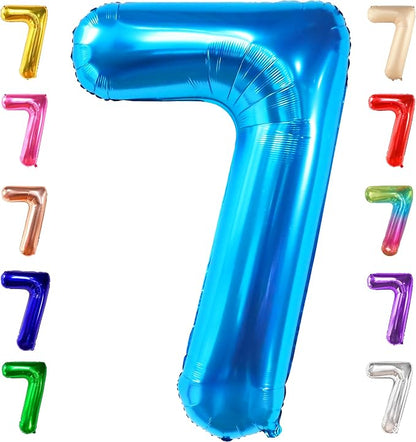 KatchOn Giant Blue Number 7 Balloon by KatchOn
