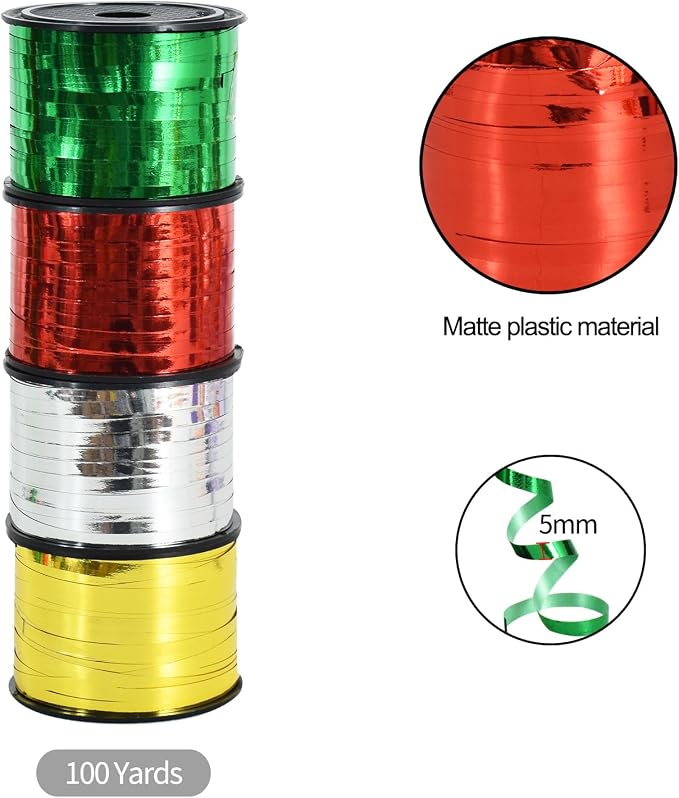 TONIFUL 400 Yards Curling Ribbon-Balloon Ribbon-Balloon String - Image 2