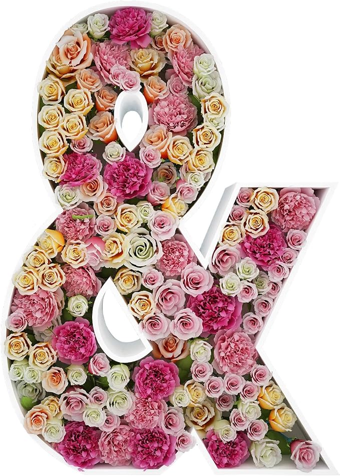 2FT Sign & Mosaic Balloon Frame Letter DIY Fillable Letters Kit by JW+Passion+-+Premium+Quality%2C+Made+With+Passion