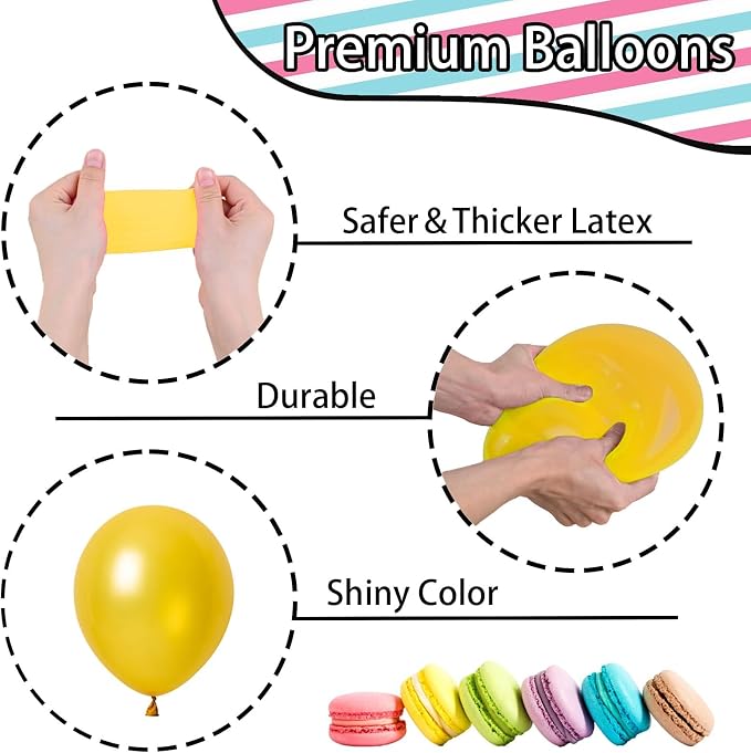 Spring Balloon Arch Kit, Retro Nude Balloons Assorted Colors - Image 4
