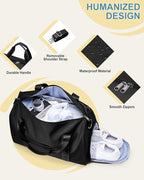 Gym Bag Womens,Travel Duffel Carry on Bag Sport Tote Bag Weekend Overnight Bag