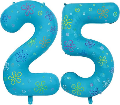 Number 25 DIY Balloon 40 In Cartoon Theme Birthday Decorations | Fun Party by Unknown