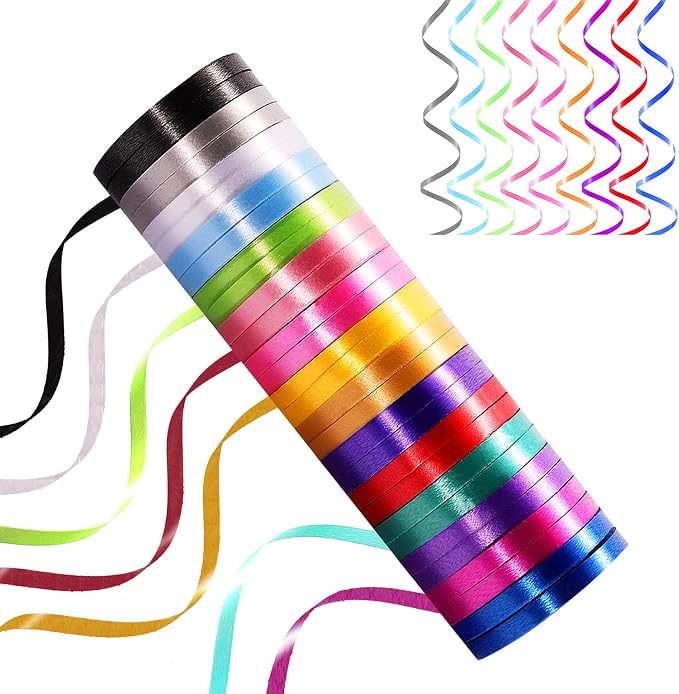 30 Roll 15 Colors Curling Ribbons by PendantofLuck