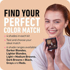 BOLDIFY Hairline Powder Color Sample Kit - Root Touch Up Hair Color for Gray Coverage - Bald Spot Concealing Hair Powder for Women & Men - 24-Hour Stain-Proof - Lighter Blondes