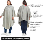 Professional Barber & Salon Cape with Sleeves | Large Hair & Water Repellent Cutting Cape with Adjustable Snaps