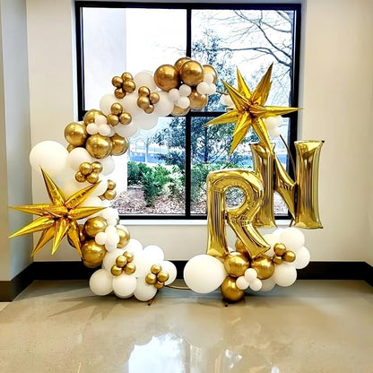 Giant P Alphabet Balloon Letters, 40 Inch Helium Mylar Foil Name Word Balloons - Image 5