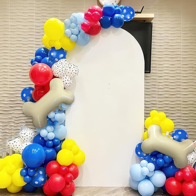 Dog Balloons, Dog Paw Latex Animal Balloon - Image 7