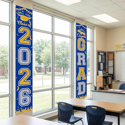 Graduation Banner 2026, Class of 2026 Banner, Indoor Outdoor Graduation Party - Image 6