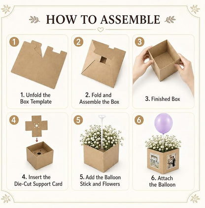 Cinrobiye 12 Pcs Wedding Table Centerpiece Boxes - Image 3