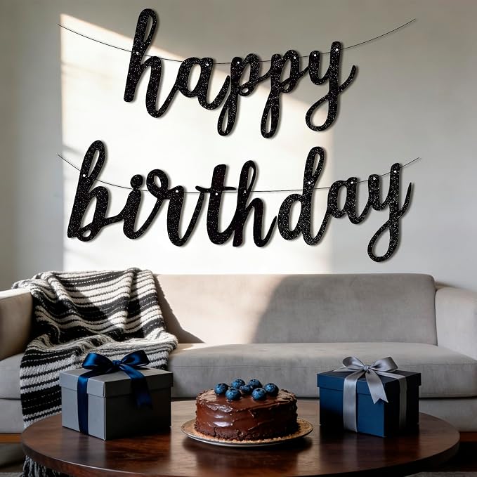 Happy Birthday Banner for Birthday Party Decorations - Image 5
