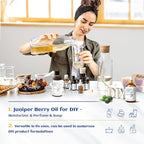 HIQILI 100ML Juniper Berry Essential Oil,100% Pure Natural Undiluted Premium - 3.38 Fl Oz