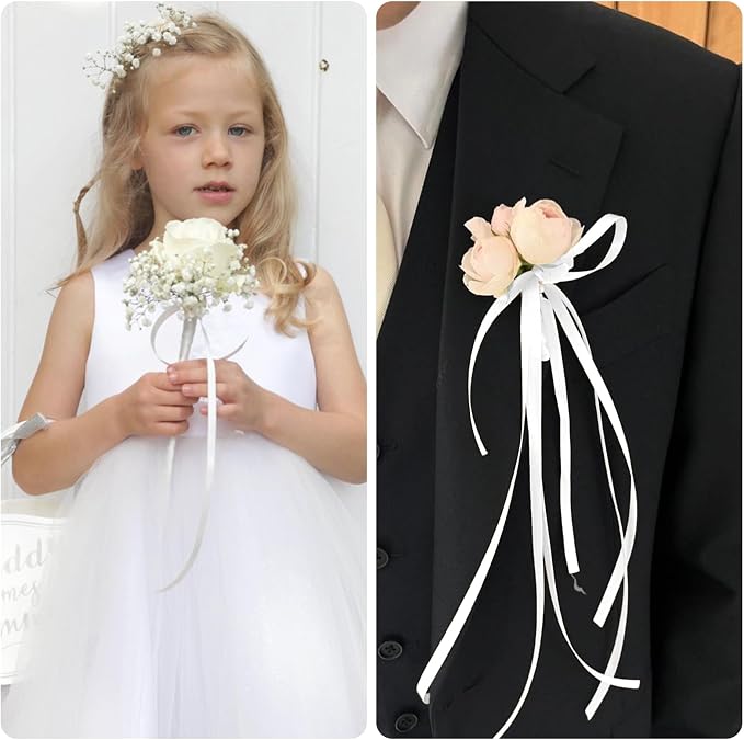 KINGLAKE White Satin Ribbon - Image 7