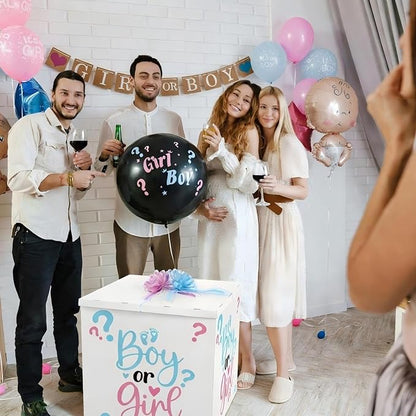 AmazingSpark 28in Giant Gender Reveal Gift Box - Image 4