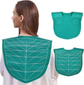 Professional Hair Cutting Cape with Geometric Grid Pattern, Longer Silicone Waterproof Cutting Mat,Neck Guide