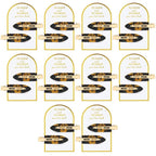 20PCS Bridesmaid Hair Clips No Bend Hair Clips Bridesmaid Hair Accessories Gifts Makeup Creaseless Glitter Hair Clip for Bride Women Girls(20Pcs/10Cards)