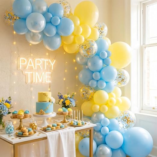 Balloon Arch Kit, 400 Clear Glue Point Dots, Double Sided | 419.95ft Balloon - Image 7
