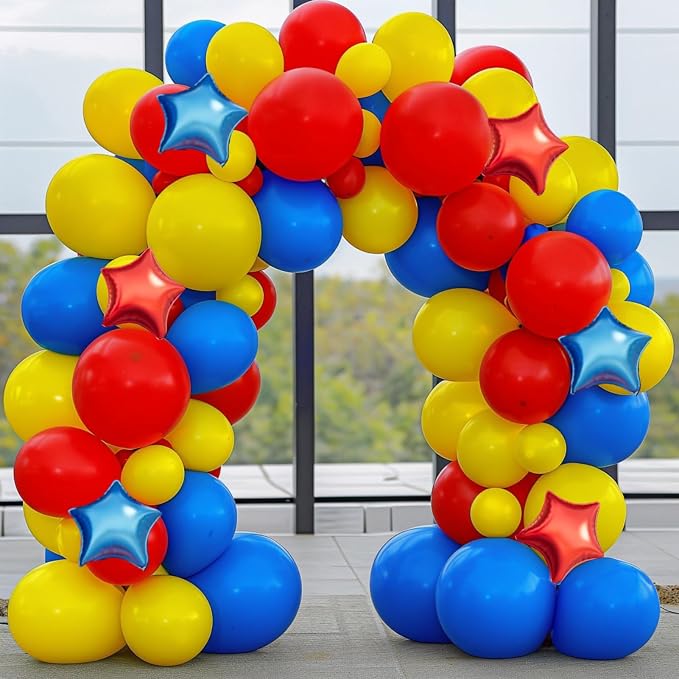 Carnival Circus Balloon Garland Arch Kit - Image 7