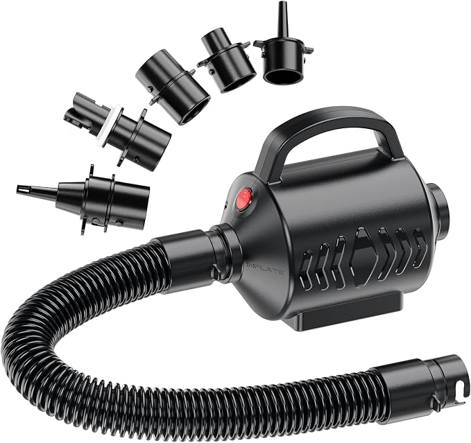 MAACLOUD Electric Air Pump for Inflatable Pool Toys: High Power Quick-Fill | 2 by MAACLOUD
