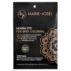 Marie-José & Co Henna Dye Set - Professional Grade Henna Tint for Spot Coloring - Good for 50 Applications (Black)