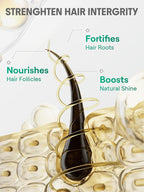 SHEGLAM Hair & Scalp Oil - 0.5 fl oz, Hydrating Serum, Macadamia & Grapeseed Oils, Soothes Dry Scalp, Balances Sebum, Adds Shine, For Sensitive Scalp & Dandruff (Ginger)
