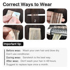 SUYYA Tape in Hair Extensions Human Hair Balayage Darkest Brown to Light Brown 12 Inch 40g/pack 20pcs Straight Seamless Skin Weft Tape in Real Human Hair Extensions(12inch #P2/8/T2)