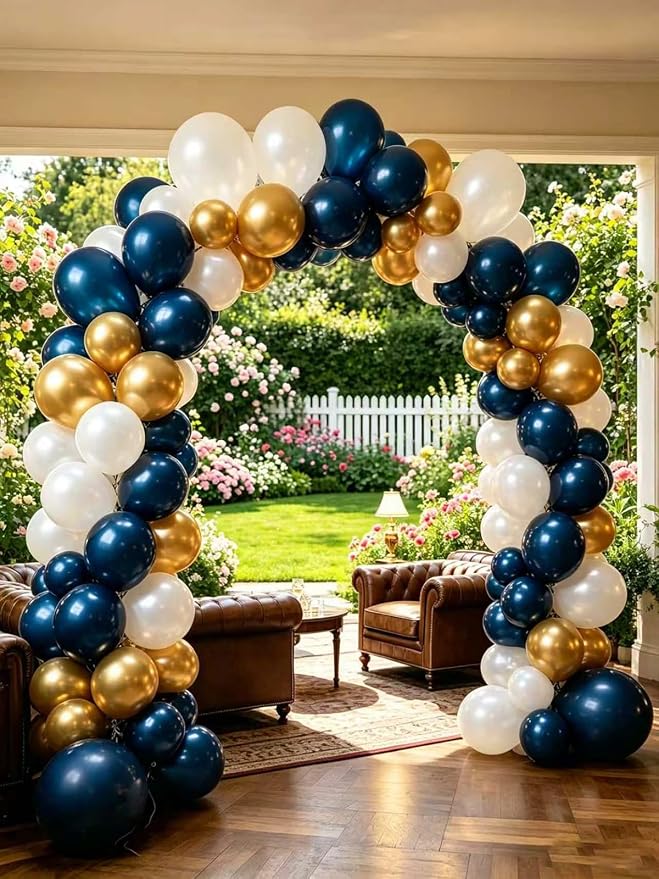 Pearl White Balloons 55 Pcs Inch White Latex Balloon Arch Kit Garland - Image 2