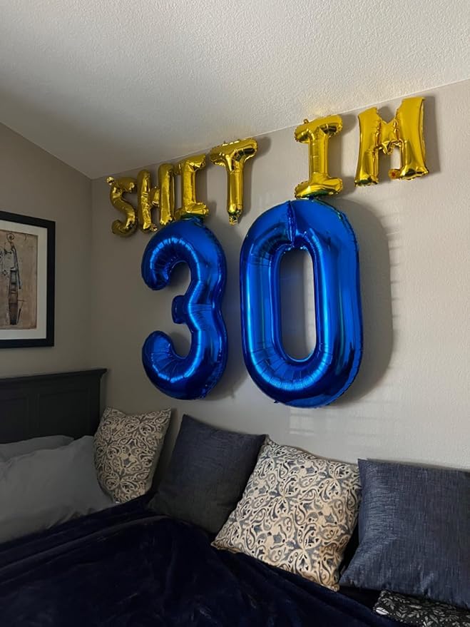 40 Inch Number 9 Balloon, Inflation Straw & Self-Sealing, Leak-Proof Aluminum - Image 3