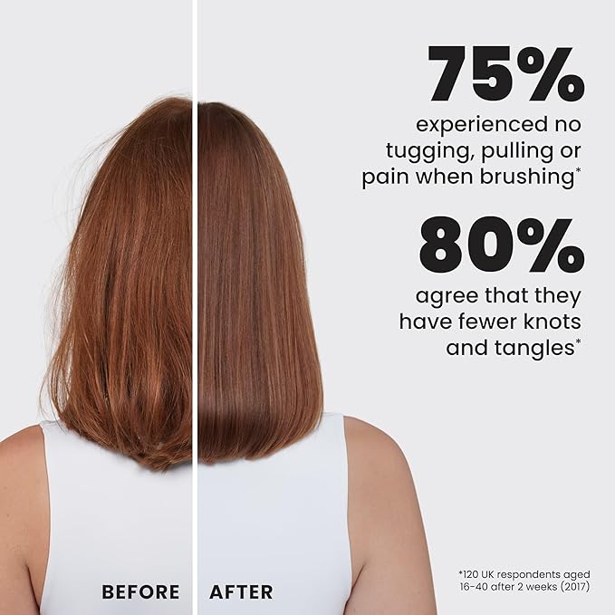 Tangle Teezer Ultimate Detangler Hairbrush, Eliminates Knots & Reduces Breakage, Mini Hair Brush for Travel, Small Hands & All Hair Types, Black