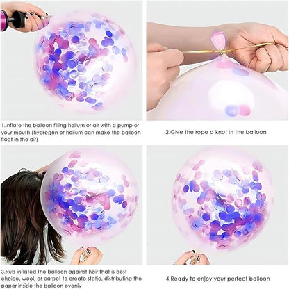 Pink and Blue Balloons, for Birthday Baby Shower Party Decorations - Image 3