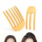 2PCS Hair Volume Clips Root Booster Clips For Women Hair Volume Clip Styling Tools Yellow