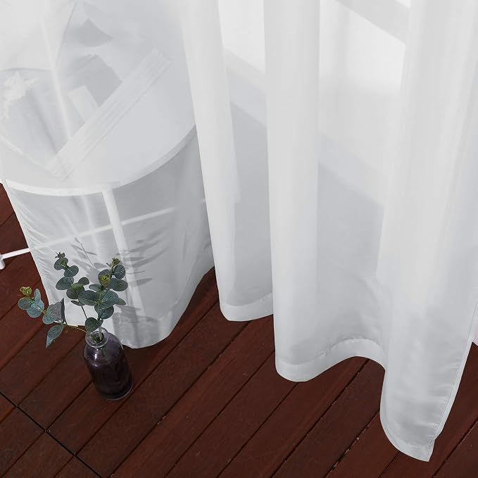 NICETOWN Sheer Curtains 84 Inches Long - Image 6